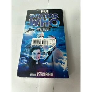 Doctor Who‎ - Time-Flight (VHS, 2001 BBC ) Peter Davison 1982 New